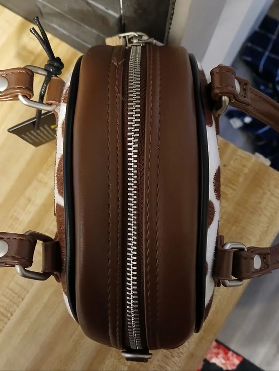 Von Dutch NWT Limited Edition Pony Fur Mini Tote/Crossbody - Picture 4 of 7